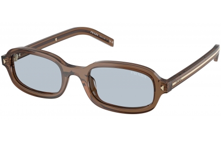 Gafas de Sol - Prada - SPR D06S - 28I30W  TRANSPARENT CLAY // BLUE