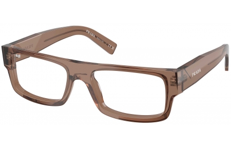 Monturas - Prada - VPR D06V - 28I1O1  TRANSPARENT BROWN
