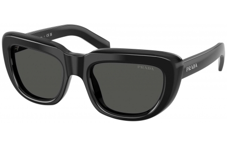 Gafas de Sol - Prada - SPR D07S - 16K08Z  BLACK // DARK GREY