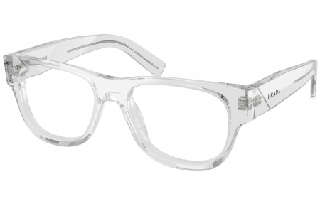 Monturas - Prada - VPR D08VU - 12R1O1  TRANSPARENT GREY