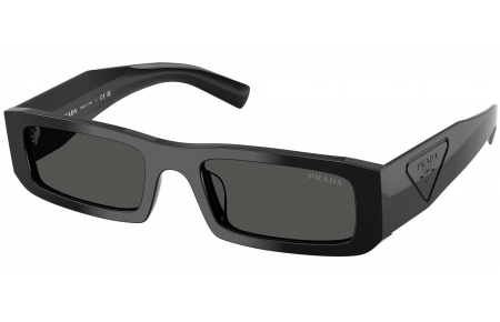 Gafas de Sol - Prada - SPR D09SD - 16K08Z  BLACK // DARK GREY