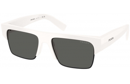 Gafas de Sol - Prada - SPR D12SU - 46120Z  WHITE // SLATE