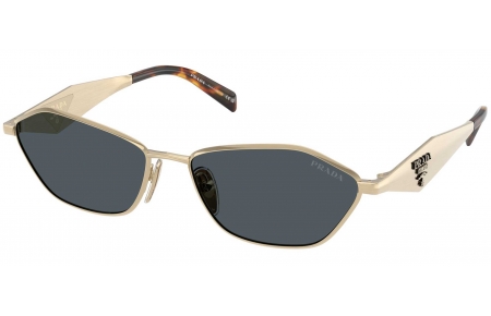 Gafas de Sol - Prada - SPR D50S - ZVN70B  PALE GOLD // DARK GREY