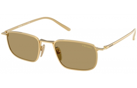 Gafas de Sol - Prada - SPR D52S - 5AK70G  GOLD // GREEN OLIVE