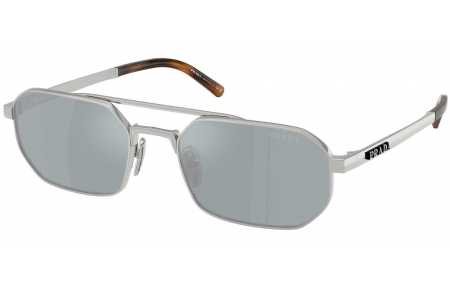 Gafas de Sol - Prada - SPR D53S - 1BC40X  SILVER // BLUE SILVER MIRROR