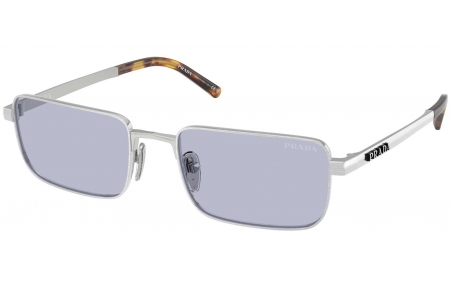 Gafas de Sol - Prada - SPR D54S - 04K30X  SATIN SILVER // ULTRAVIOLET