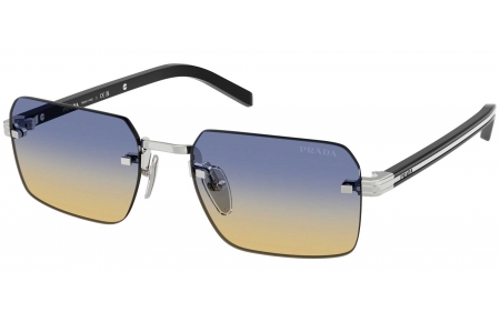 Gafas de Sol - Prada - SPR D55S - 1BC50E  SILVER // BLUE GRADIENT YELLOW