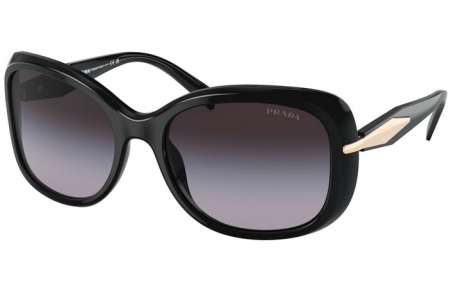 Sunglasses - Prada - SPR 04ZS - 1AB09S BLACK // GREY GRADIENT