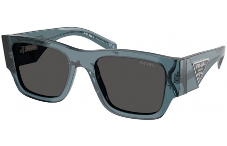 Gafas de Sol - Prada - SPR 10ZS - 17T08Z  TRANSPARENT OCEAN // DARK GREY