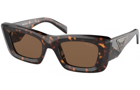 Sunglasses - Prada - SPR 13ZS - 2AU06B TORTOISE // DARK BROWN