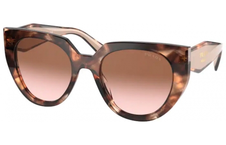 Gafas de Sol - Prada - SPR 14WS - 01R0A6 CARAMEL TORTOISE POWDER // BROWN GRADIENT