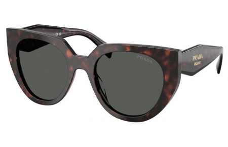 Gafas de Sol - Prada - SPR 14WS - 17N40L  TORTOISE ROOT // DARK GREY