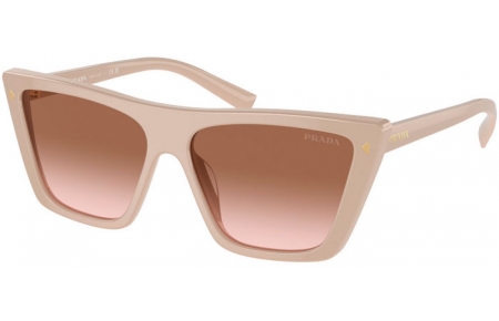 Sunglasses - Prada - SPR 21ZS - 11I0A6  POWDER // BROWN GRADIENT