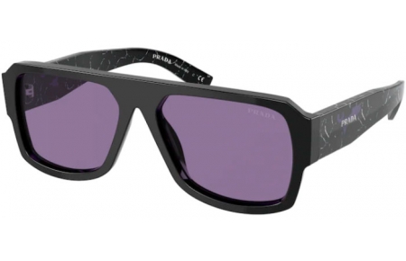 Gafas de Sol - Prada - SPR 22YS - 1AB05Q BLACK // VIOLET MIRROR INTERNAL SILVER