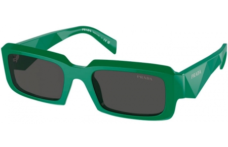 Sunglasses - Prada - SPR 27ZS - 11L08Z  GREEN // DARK GREY