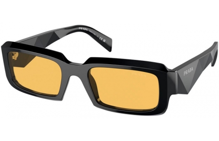 Gafas de Sol - Prada - SPR 27ZS - 16K70A  BLACK // YELLOW