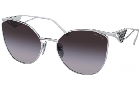 Sunglasses - Prada - SPR 50ZS - 1BC09S SILVER // GREY GRADIENT