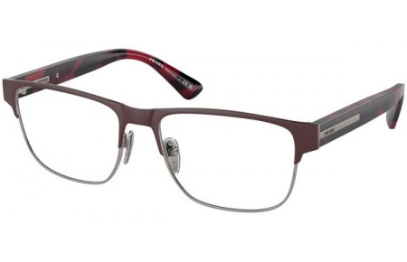 Monturas - Prada - VPR 57ZV - 12G1O1  MATTE RED BROWN