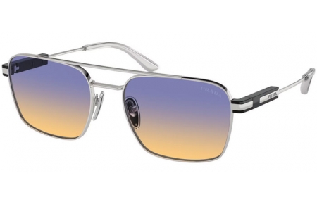 Gafas de Sol - Prada - SPR 67ZS - 1BC06Z  SILVER // BLUE GRADIENT YELLOW