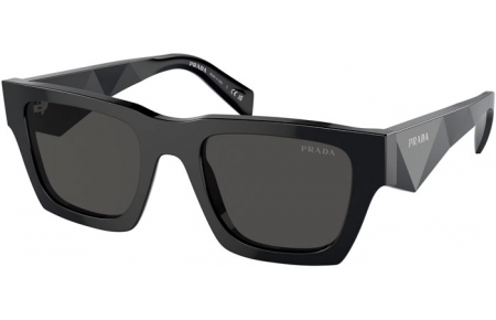 Sunglasses - Prada - SPR A06S - 16K08Z  BLACK // DARK GREY