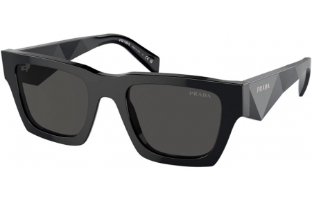 Lunettes de soleil - Prada - SPR A06S - 16K08Z  BLACK // DARK GREY