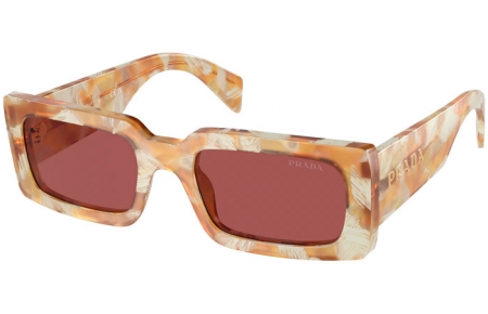 Sunglasses - Prada - SPR A07S - 19N08S  TURTLE DESERT // DARK VIOLET
