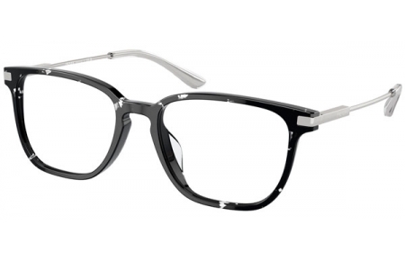 Lunettes de vue - Prada - VPR A12VD - 15O1O1  HAVANA BLACK TRANSPARENT