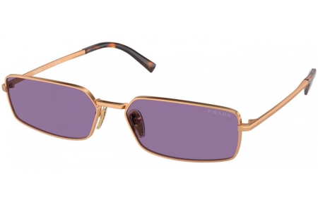 Sunglasses - Prada - SPR A60S - 7OE01O  BRASS // VIOLET