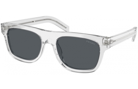 Gafas de Sol - Prada - SPR B12S - 12R07T  TRANSPARENT GREY //DARK BLUE