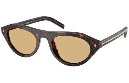 Gafas de Sol - Prada - SPR B15S - 17N70R  TORTOISE ROOT // LIGHT BROWN