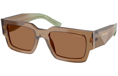 Gafas de Sol - Prada - SPR B17S - 29E90F  TRANSPARENT TERRA // BROWN