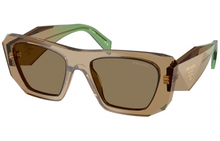 Gafas de Sol - Prada - SPR B18S - 29E90F  TRANSPARENT TERRA // BROWN