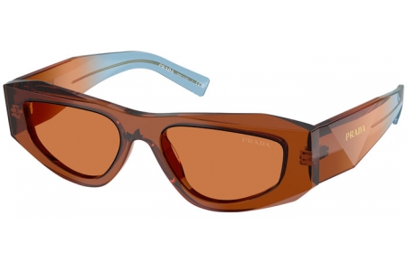 Gafas de Sol - Prada - SPR B19S - 25F90Q  TRANSPARENT CHOCOLATE // BROWN
