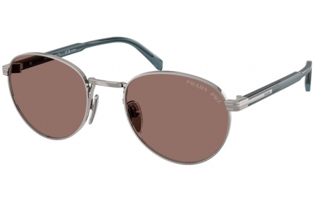 Sunglasses - Prada - SPR B51S - 5AV05C  LEAD // BROWN POLARIZED