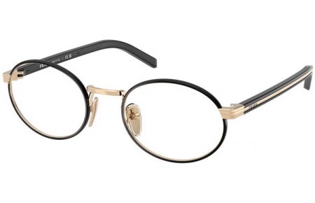 Monturas - Prada - VPR B55V - AAV1O1  BLACK PALE GOLD