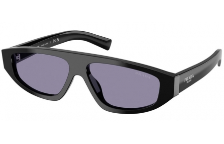 Gafas de Sol - Prada - SPR C02S - 16K50B  BLACK // INSIDE SILVER VIOLET MIRROR