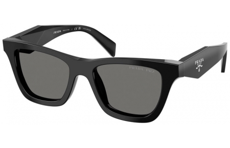 Gafas de Sol - Prada - SPR C07S - 16K90T  BLACK // DARK GREY POLARIZED