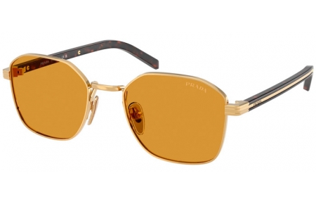 Gafas de Sol - Prada - SPR C50S - 5AK50P  GOLD // DARK HONEY