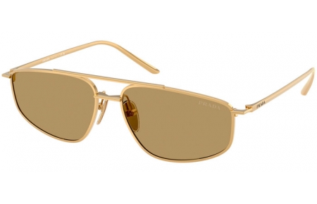 Gafas de Sol - Prada - SPR C51S - 5AK70G  GOLD // OLIVE GREEN