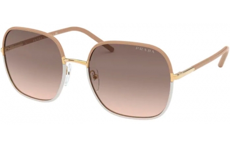 Gafas de Sol - Prada - SPR 67XS - 09G3D0 BEIGE WHITE // LIGHT BROWN GRADIENT LIGHT GREY