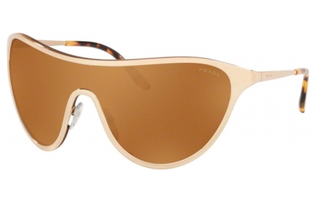 Sunglasses - Prada - SPR 72VS CATWALK - ZVN711 PALE GOLD // BROWN MIRROR GOLD