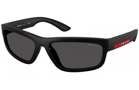 Gafas de Sol - Prada Linea Rossa - SPS 05ZS - DG006F  RUBBER BLACK // DARK GREY