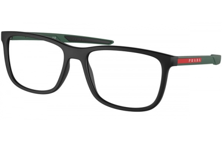 Lunettes de vue - Prada Linea Rossa - VPS 07OV - 1BO1O1  MATTE BLACK