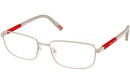 Monturas - Prada Linea Rossa - VPS 50SV - 18X1O1  MATTE CHAMPAGNE