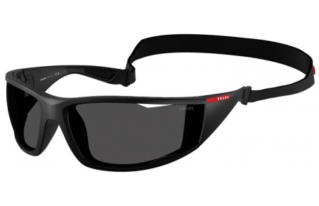 Lunettes de soleil - Prada Linea Rossa - SPS A04S - 1BO5S0  MATTE BLACK // DARK GREY