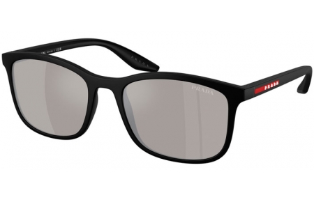 Gafas de Sol - Prada Linea Rossa - SPS A08S - 1BO2B0  MATTE BLACK // LIGHT GREY MIRROR SILVER
