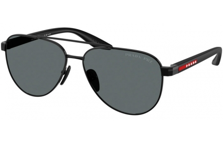 Gafas de Sol - Prada Linea Rossa - SPS A52S - 1AB5Z1  BLACK // DARK GREY POLARIZED