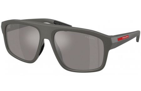 Gafas de Sol - Prada Linea Rossa - SPS B02S - 16X7W1  METALLIC GREY // GREY MIRROR SILVER