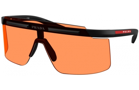 Gafas de Sol - Prada Linea Rossa - SPS B06S - 1BO90U  MATTE BLACK // ORANGE