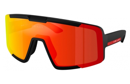 Gafas de Sol - Prada Linea Rossa - SPS B07S - 1BO70U  MATTE BLACK // BROWN MIRROR ORANGE